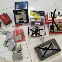 قفل کتابی قفل آویز مغزی و توپی درب