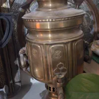 سماور ذغالی برنجی