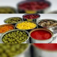 انواع کنسروجات لوبیا و کمپوت های میوه/ از کارخانه
