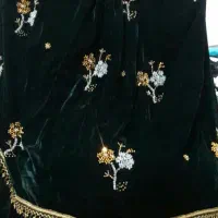 لباس محلی لباس محلی سبز خیلی شیک وبه روز