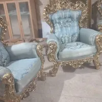 مبل ۹نفره سلطنتی همراه با جلو مبلی و بوفه|مبلمان خانگی و میز عسلی|بهبهان, |دیوار