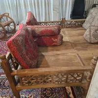 تخت و صندلی چوبی|صندلی و نیمکت|قم, هفت تیر|دیوار