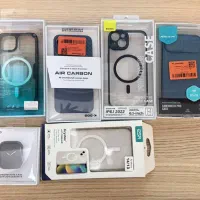 کاور (قاب)چرمی کلاسوری، شفاف ، آیفون ۱۳ معمولی