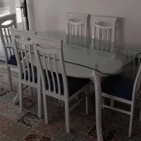 میز شش نفره نهار خوری