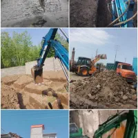 اجاره پیکوربیل بکهو و زنجیری،میکرو بیل،خاک شن ماسه