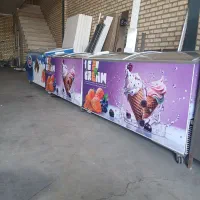 یخچال بستنی ۶۰۰لیتری در حد نو