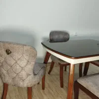 میز ناهارخوری ۵ نفره|میز و صندلی غذاخوری|گرگان, |دیوار