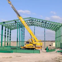 ساخت کارخانه و کارگاه و سورتینگ با سوله صنعتی