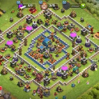 اکانت کلش آف کلنز تان ۱۲نیمه مکس