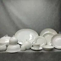 سرویس چینی ۱۸ نفره مقصود|ظروف سرو و پذیرایی|قائن, |دیوار