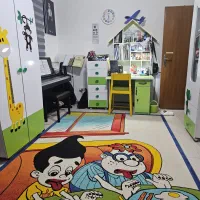 سرویس خواب کودک و نوجوان و میز و صندلی و فرش و تشک