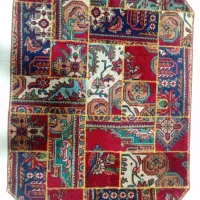 قالیچه صادراتی خاتم دوزی نو نو نو (یکجفت)