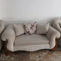 مبل ۷نفره با فروش فوری|مبلمان خانگی و میز عسلی|رشت, جهاد|دیوار