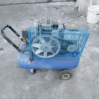 پمپ باد ۵۰ لیتری با شیلنگ ۲۰ متری و پیستوله|ابزارآلات|صائین قلعه, |دیوار