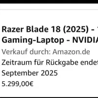 لپتاپ ریزر بلید ۱۸