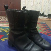 نیم بوت چرم طبیعی برندRw|کیف، کفش، کمربند|چالوس, |دیوار