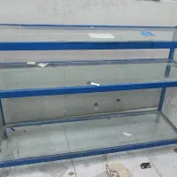 دو عدد ویترین با شیشه کامل|بوفه، ویترین، کنسول|بندر گناوه, |دیوار