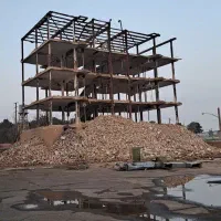 تخریب ساختمان آهنی بتنی و سوله
