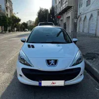 پژو ۲۰۷ سفید پانوراما دنده مشابه صفر