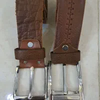 کمربند چرم گاوی طبیعی