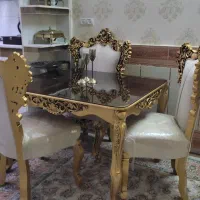 صندلی غذاخوری سلطنتی 4نفره|میز و صندلی غذاخوری|خرمدره, |دیوار