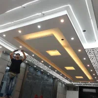 ماربل شیت ترموال  تایل 60*60 سقف کاذب کناف|خدمات پیشه و مهارت|دزفول, |دیوار