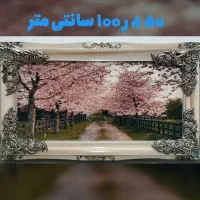 تابلو فرش ماشینی(منظره) با قاب مدل شاپرک|تابلو فرش|تهران, حکیمیه|دیوار