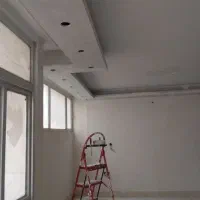 گچ خاک گچ سفید رنگ پلاستیک و روغنی لکه کاری کناف|خدمات پیشه و مهارت|تربتحیدریه, منظر|دیوار