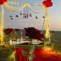 دکورساحلی و بادکنک ارایی و گل ارایی