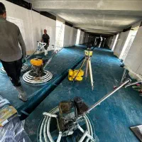 بتن ریزی کف با ماله پروانه ای و برش جلوگیری از ترک|خدمات پیشه و مهارت|کرج, دولت‌آباد|دیوار