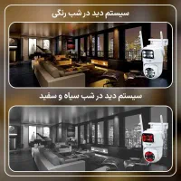 دوربین دو لنز بدون نیاز به کابل کشی با گارانتی|دوربین مداربسته|کاشان, مدرس|دیوار