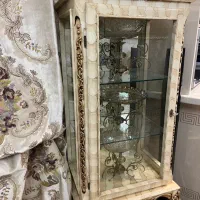 ویترین چوبی پایه بلند|بوفه، ویترین، کنسول|تهران, حکمت|دیوار