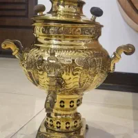 سماور زغالی برنجی