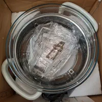 هواپز آکبند برقی به همراه خردکن دستی سالم و نو