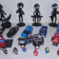 لگو.اکشن فیگورکشتی‌.مجسمه اسکلت.اسباب بازی.