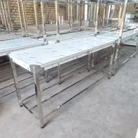 میزکار استیل کانتر گرم گرمخانه سینک وان صنعتی|کافی‌شاپ و رستوران|تهران, یافت آباد جنوبی|دیوار