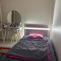 تخت خواب همراه با تشک|تخت و سرویس خواب|شیراز, زرهی|دیوار