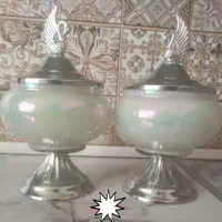 همگی در حد نو قیمتها در توضیحات نوشته شده|ظروف سرو و پذیرایی|خمین, |دیوار