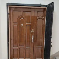 درب چوبی دو لنگه