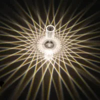 چراغ رومیزی مدل جام کریستالی|چراغ خواب و آباژور|تبریز, |دیوار