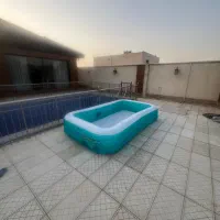 بزرگترین استخر بادی اینتکس بهمراه پمپ باد برقی|غواصی و ورزش‌های آبی|کرج, عظیمیه|دیوار