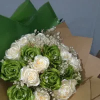 دسته گل روبانی و باکس مختلط|گل مصنوعی|اردبیل, |دیوار