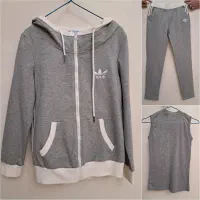 ست گرمکن آدیداس هودی شلوار تاپ سایز ۳۶