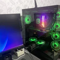 فروش کیس گیمینگ پرچمدار تمیز کارت گرافیک4080 سوپر