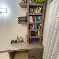 کتابخانه، دراور و میز سرهمی|میز تحریر و کامپیوتر|آمل, |دیوار