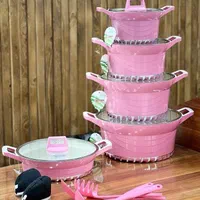 سرویس قابلمه 17 پارچه کف رینگی دسینی