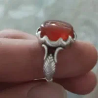 انگشتر نقره عقیق یمنی