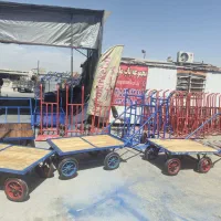 چهار چرخ دستی چوب روسی گاری ۱تن اصل روس برند پاپ|ابزارآلات|تهران, میدان میوه و تره‌بار مرکزی|دیوار