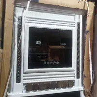 بخاری گازی شومینه پایه دار