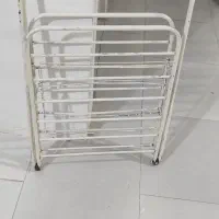 بند رخت آویز ایستاده تاشو سالم وتمیز و بزرگ|بندرخت و رختآویز|پرند, فاز ۴|دیوار